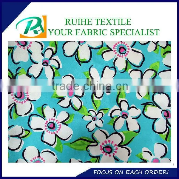 Printed Micro Fiber Bed Sheet Fabric photo-3