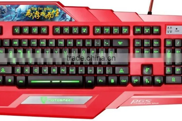 New Gamer Keyboard With Macro Design Multimedia Computer Keyboard photo-4