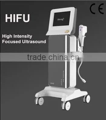 2015 Professional Portable HIFU High Intensity Focused Ultrasound HIFU With 3 Tips for Wrinkle Removal photo-2