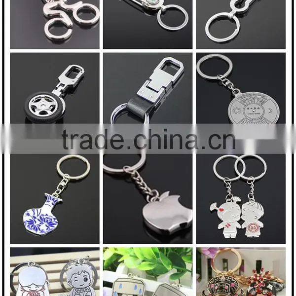 New Sublimation Promotion Fashion Metal Diamond Keychain photo-2