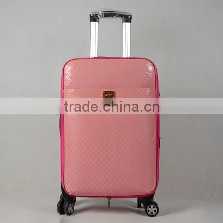 Cheap PVC/PU Leather Suitcase