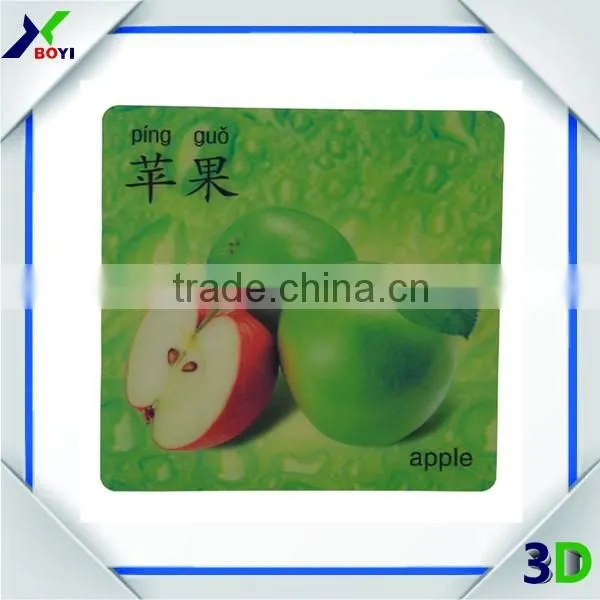 Factory Supplier Newest Design 3D Lenticular Placemat/3D Lenticular Cup Mats photo-6