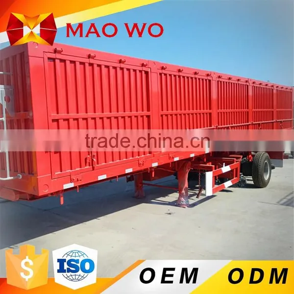 New Fence Semi Trailer Awning Cargo Box Semi Trailer for Sale