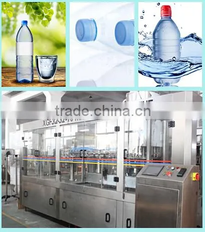 water filling plant/water producing machine/plastic bottle filler/sealing plastic bottle machine