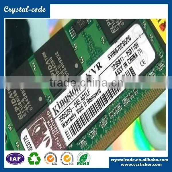 Custom Humidity Indicating Different Thickness Anti-tampering Esd Protection Label for Electronic Packing Quality Choice photo-3