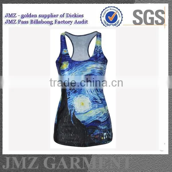 Economic Vogue Women Summer Printing Shirts Tanks Tops Shirts photo-2