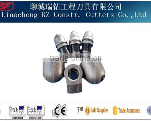 Earth Drilling Mechinary PartsBFZ65/aguer Drill TeethBFZ65/Construction Cutting Tools.round Shank Chisel Bits.Foundation photo-2