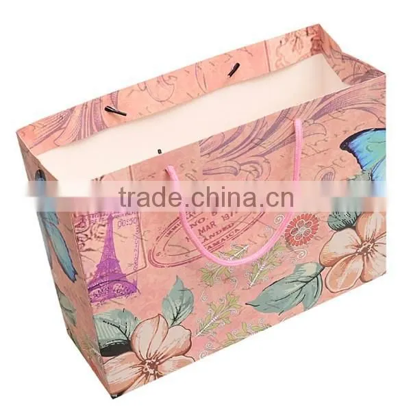 Beautiful Seen With Paris Tower Paper Bag For Gift photo-3