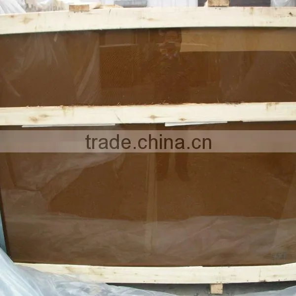 Wall Usage Float Shape Bronze Color Mirror Glass 3mm photo-2