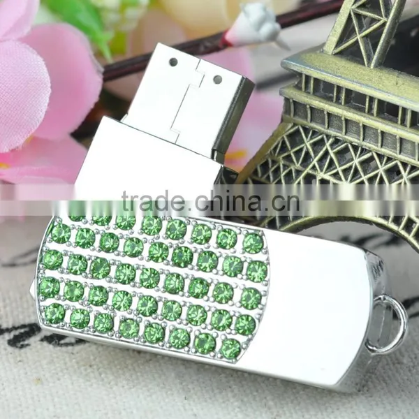2016 New Product Crystal Heart Shape Usb Flash Drive photo-6