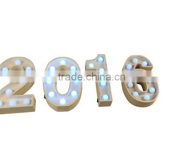 Popular Decorations Figure Lights Figure Shape Light Marquee Number Light for Room Decoration photo-4