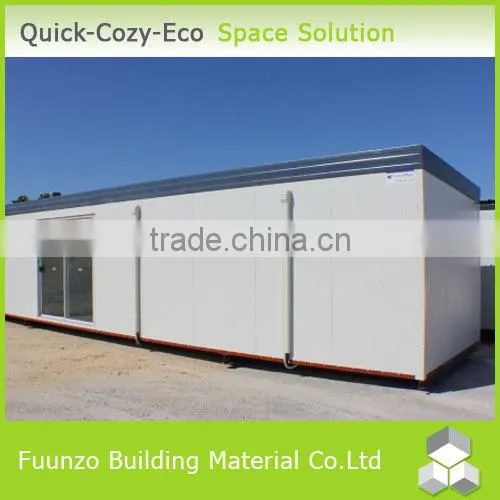Fireproof Waterproof Prefab Flattop Mobile House With Equipment photo-3