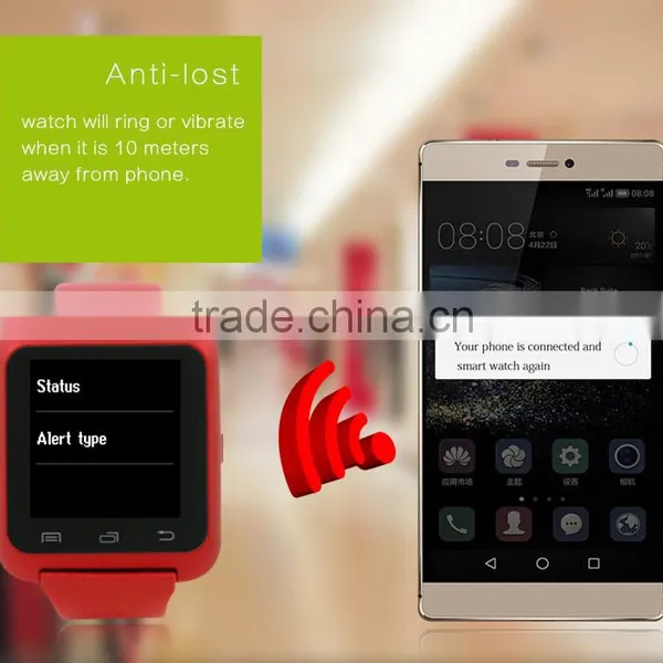 Fashion Elegant Red Power Digital Smart Bracelet / Smart Watch for Women
