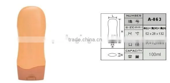 100ml Empty Shampoo Bottle With the Flip Cap Handstand Hair Conditioner Bottle photo-2