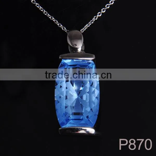 Pink Zircon Pendant for Lady Fashion Jewelry photo-4