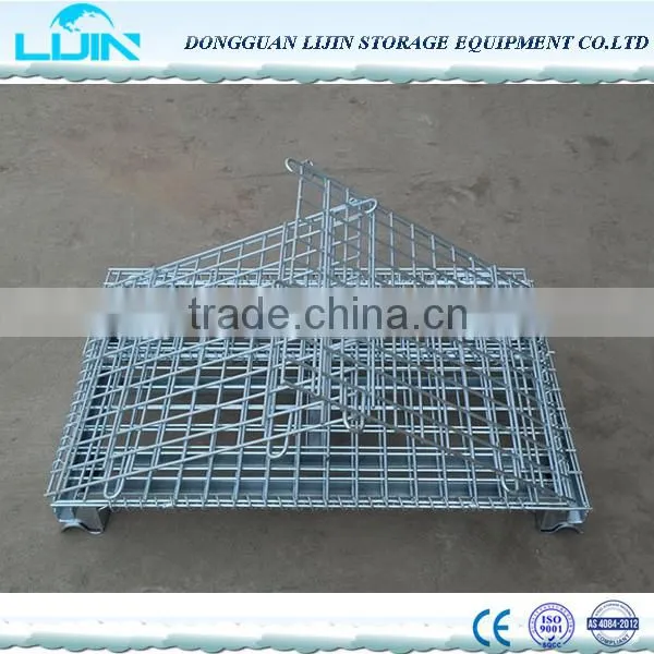 Metal Wire Mesh Container/Heavy Duty Used Storage Cages for Sale photo-3
