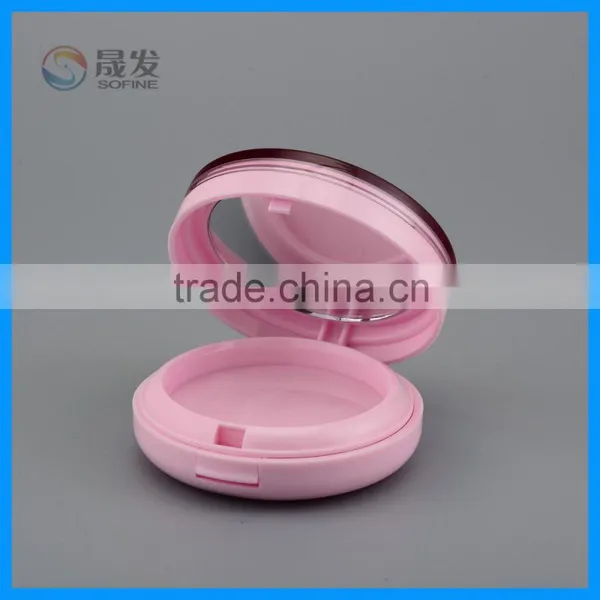 Round Empty Compact Powder Case photo-2