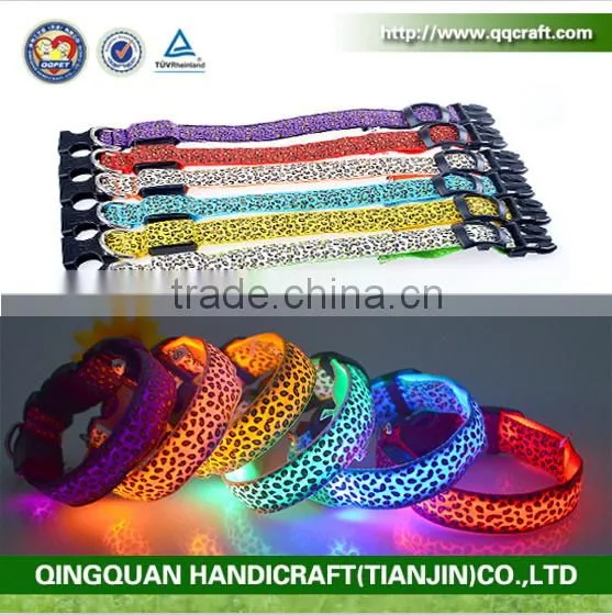 Chiristmas Flashing Light Up Bling LED Dog Collars photo-3