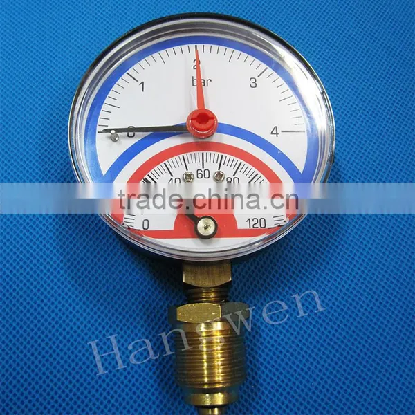 Bimetal Theory Bolier Temperature Pressure Gauge