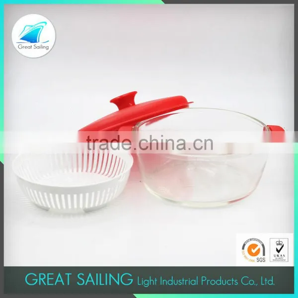 Clear High Borosilicate Glass Steam Pot photo-5