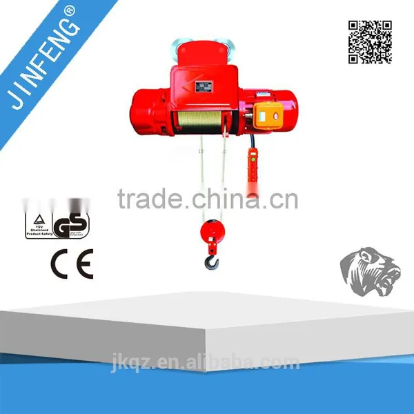 MD1 Type Pickup and Carry Steel Wire Rope Electric Capstan Rope Winch Hoist With Motorised I-beam Trolley photo-6