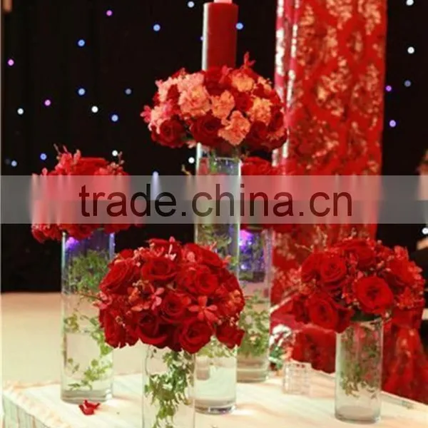 Luxury High Quality Transparent Acrylic Customized Tubes for Wedding Wholesale photo-2