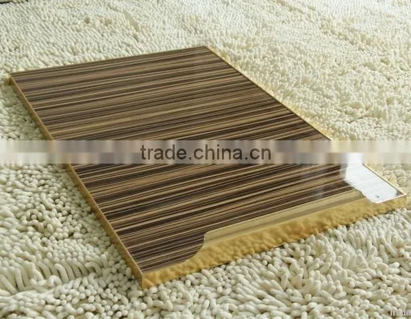 High Gloss Wood Grain UV MDF Panel photo-6