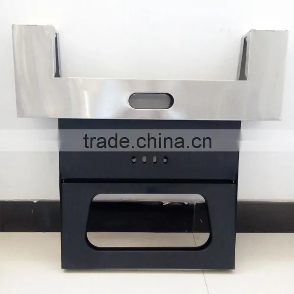 Portable Folding Charcoal Barbeque Grill Mini Charcoal BBQ Grill photo-4