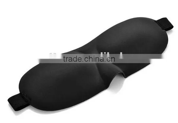 2015 Hot Selling 3D Eye Shade Adjustable Washable Blindfold Deep Eye Socket Sleeping Traveling Cover Eye Mask photo-2