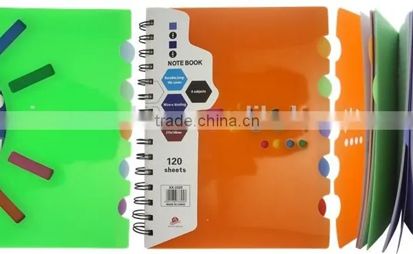 A6 Mini Spiral Decorating School Note Book With pp Cover photo-5