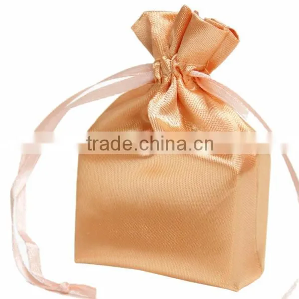 Lavender Underwear Bag Satin With String Closer photo-3