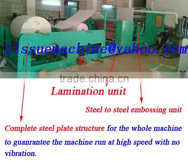 Printing High Speed Automatic V Towel Paper Tissue Folder Machine photo-2
