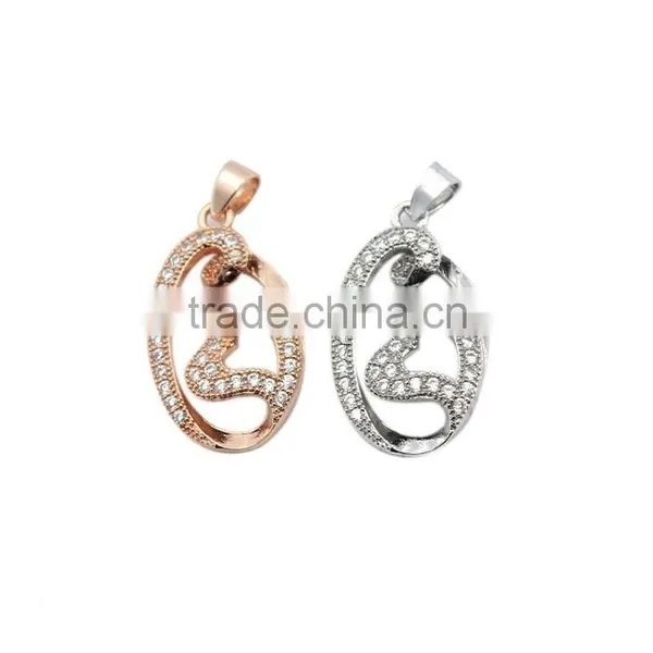 925 Sterling Silver Gemstone New Lover Pendant photo-3