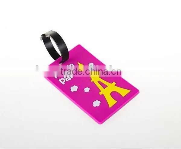 PVC Soft Plastic Luggage Tag photo-6