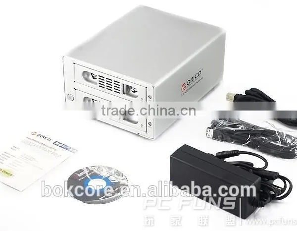 RAID / USB3.0 to 3.5" 2 Bay SATA HDD Enclosure photo-6