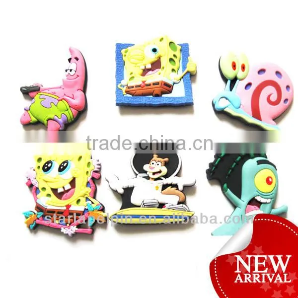 Custom 2D or 3D Soft Pvc Fridge Magnet