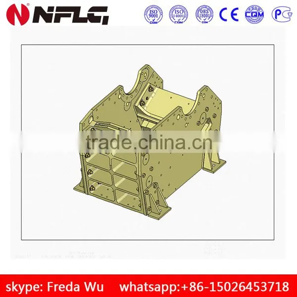 Large Capacity 85-680tph Fixed Jaw Crusher on Sale photo-6