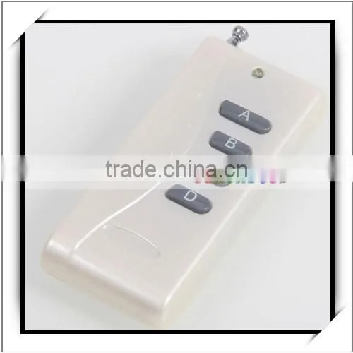 4 Ch Wireless Remote Control Transmitter and 12V Wireless Universal Remote Control Receiver Controller Set White photo-6