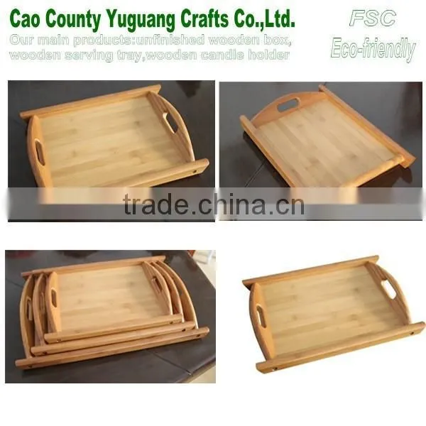 Wood Food Serving Tray,wood Hotel Serving Tray,wooden Coffee Tray