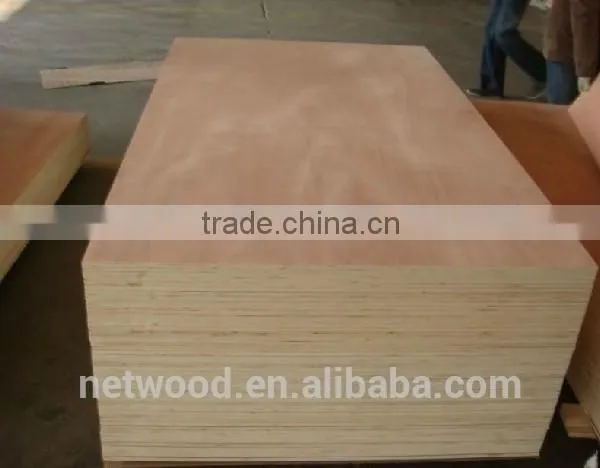 4x8 9mm Indoor Usage Furniture Grade Commercial Okoume Plywood