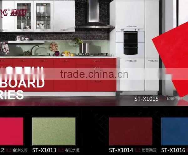 UV Mdf in Fireboard High Glossy uv Panels for Kitchen Cabinet photo-2