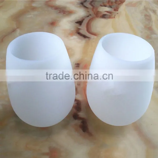 Transparent Eco-friendly Food Grade Silicone Red Wine Drinking Cup for Travel photo-3