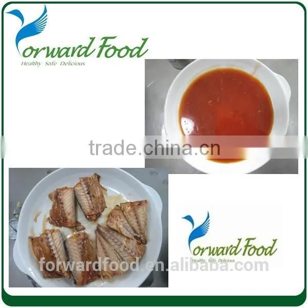 Canned Mackerel Fish in Tomato Sauce High Quality Canned Fish