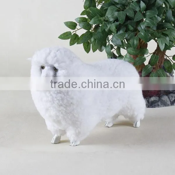 Real Fur Life Size Unstuffed Peluche Toys Animals Plush Toy Goat photo-2