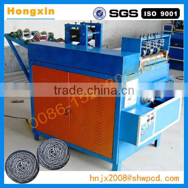 Automatic Mesh Scourer Machine Stainless Steel Scourer / Kitchen Cleaning Scrubber Machine