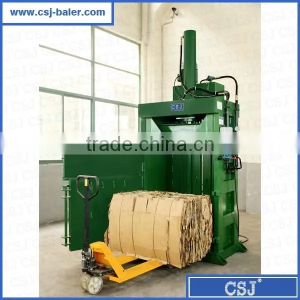 CSJ Baler for Cardboard/carton Box Scraps photo-3