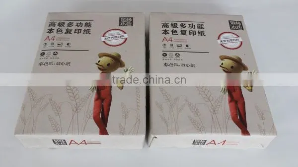A4 Copy Paper Made From Tree Free Fiber and Unbleached photo-2