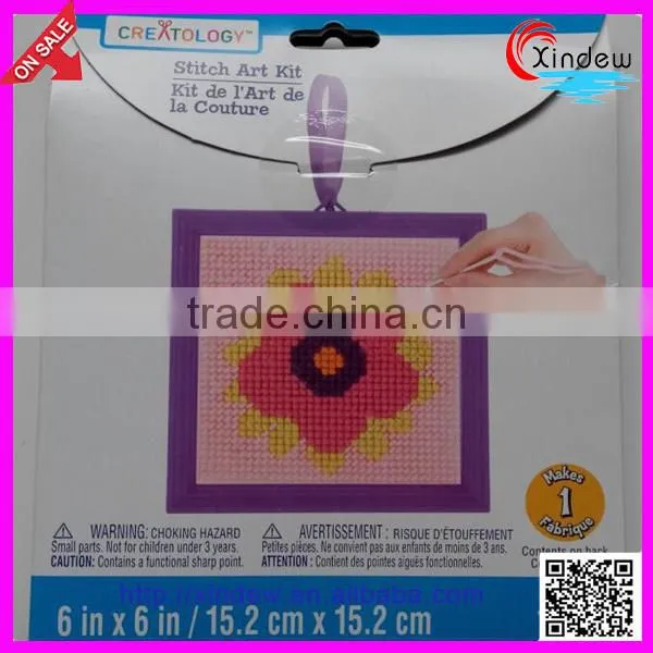 Cross Stitch Art Kit for Kids