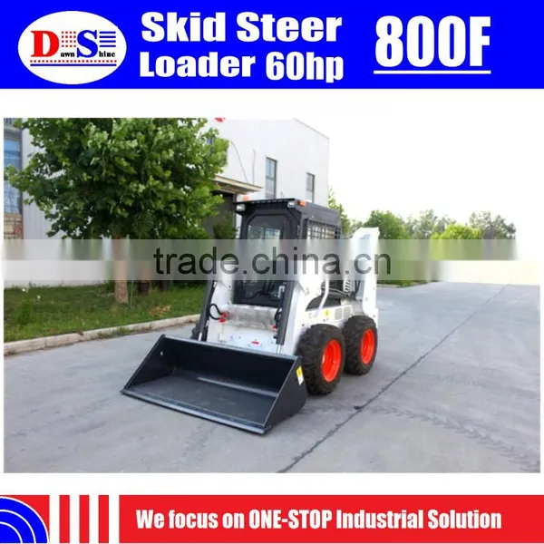 60hp Mini Skid Steer Loader China 800F - Hot Small Skid Steer Loader for Sale Skid Steer photo-3