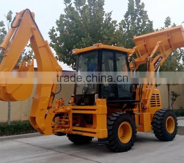 3-8ton Backhoe Loader With Air Condition and Hammer Line photo-3